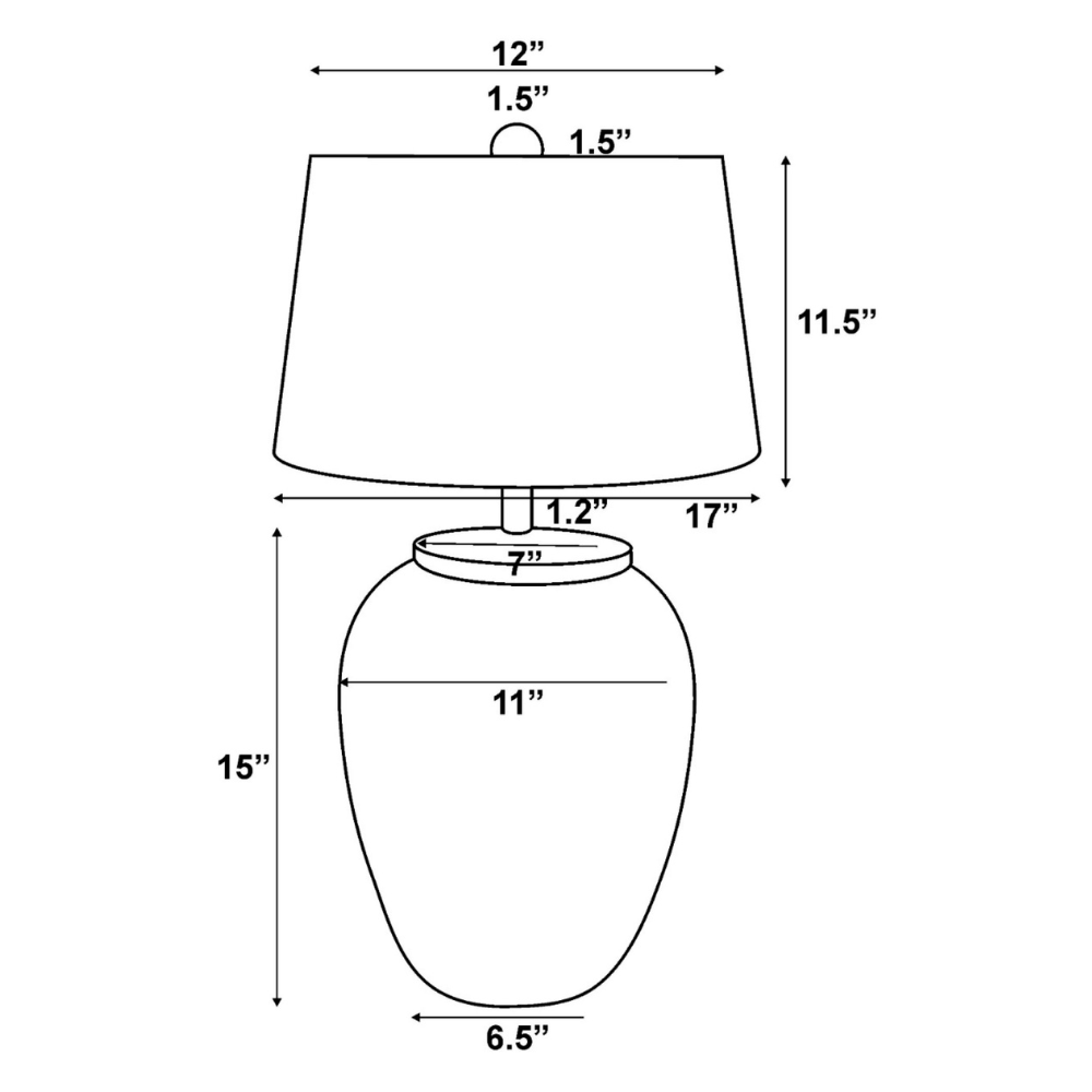 Galdar Table Lamp Table Lamps GDR-001 889292897617