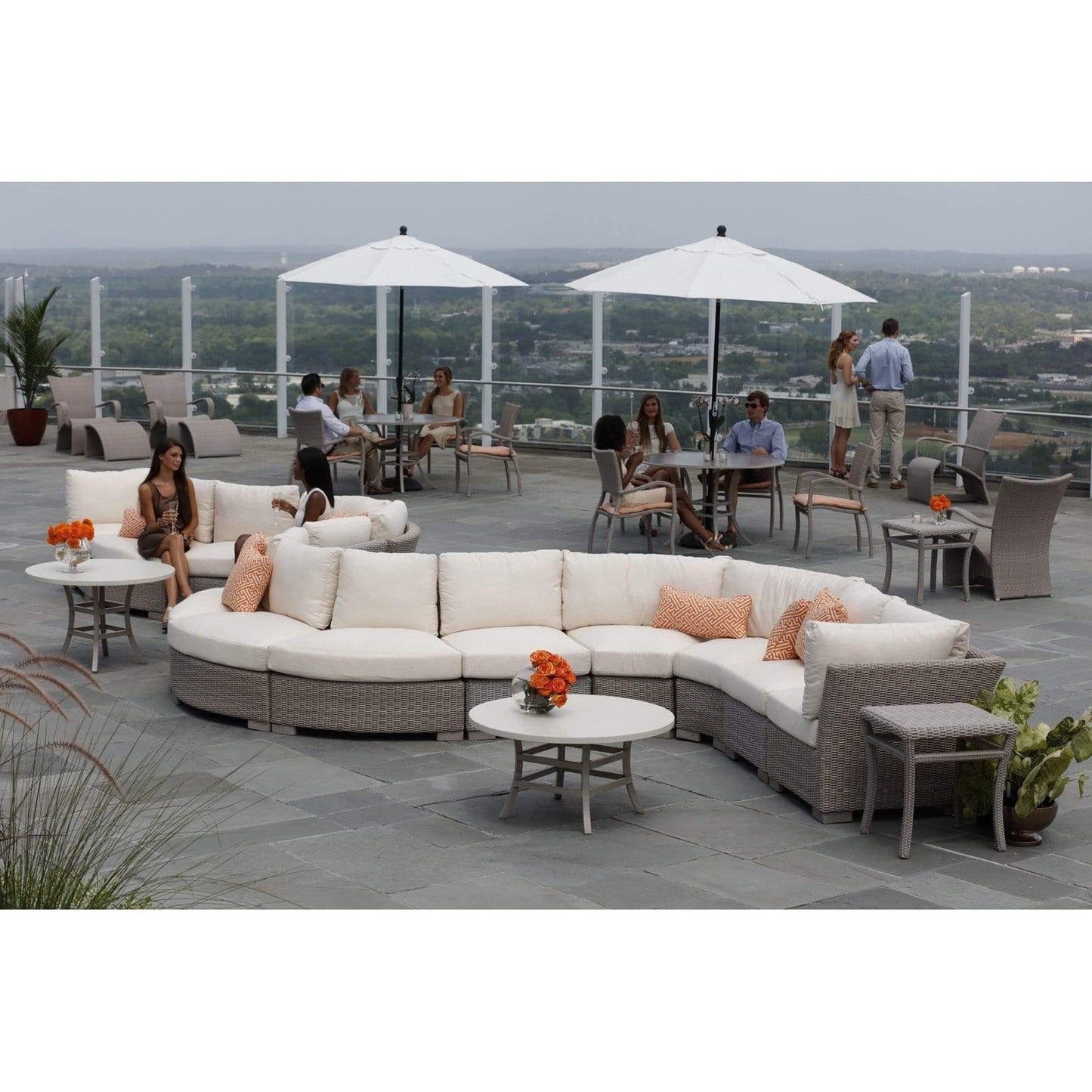 Summer Classics Club Woven End Table Furniture