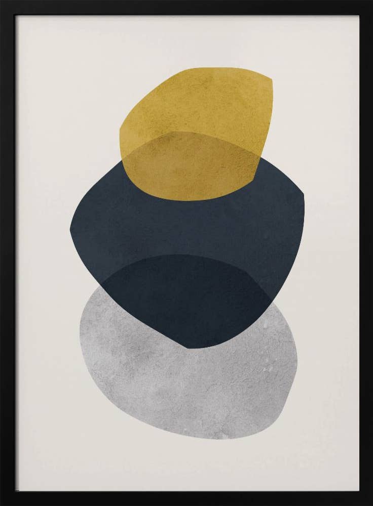 "Expressionist shape" Wall Art