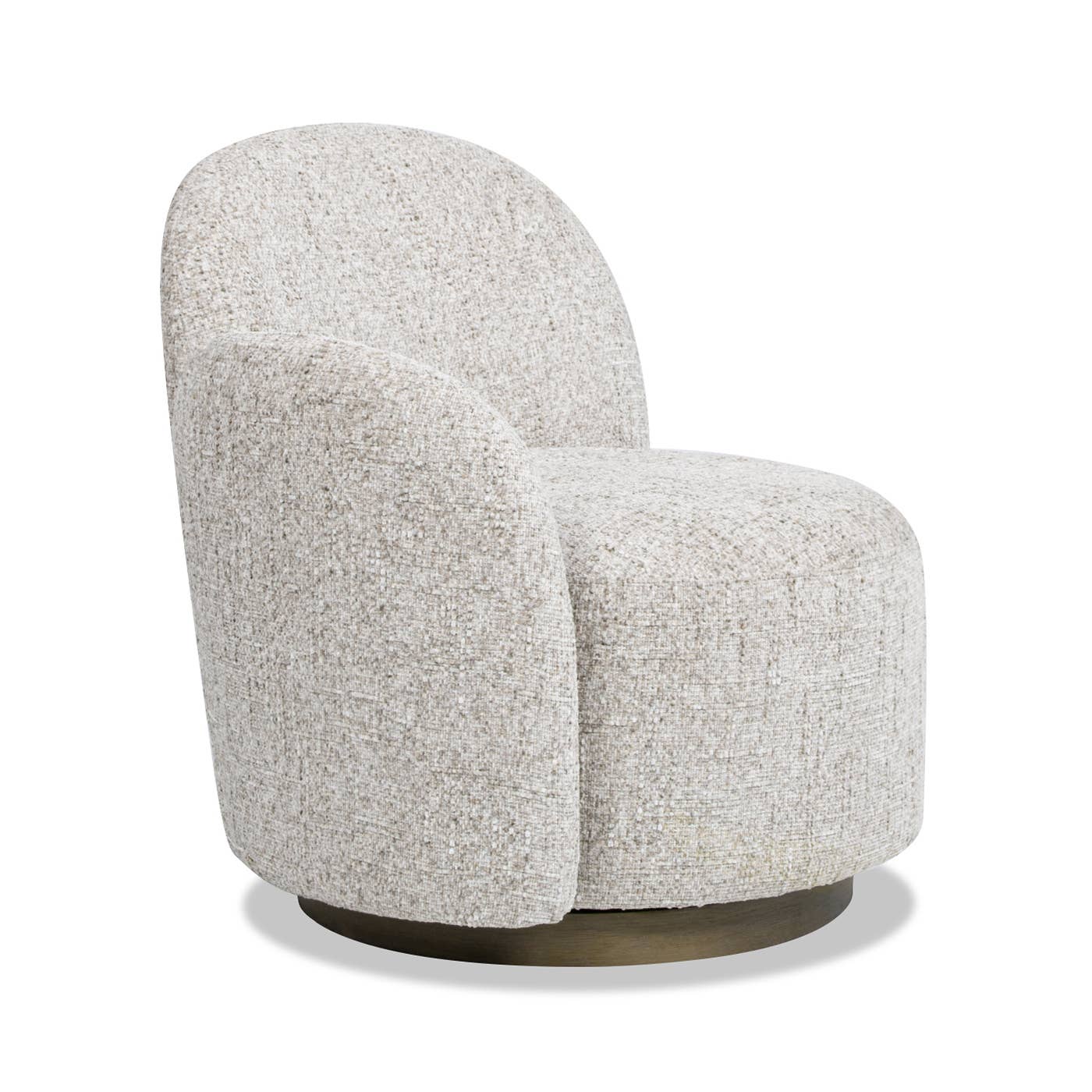 Duo 31.5" LAF One-Arm Swivel Accent Chair
