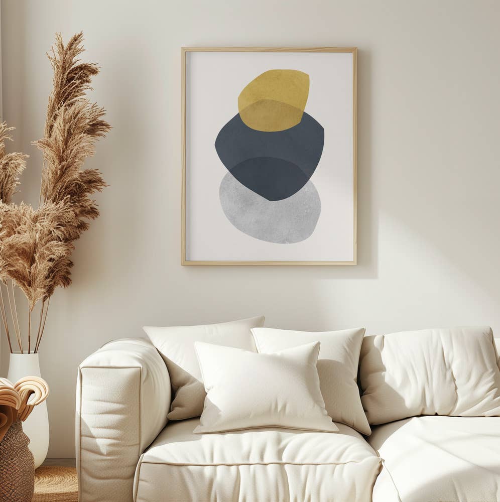"Expressionist shape" Wall Art