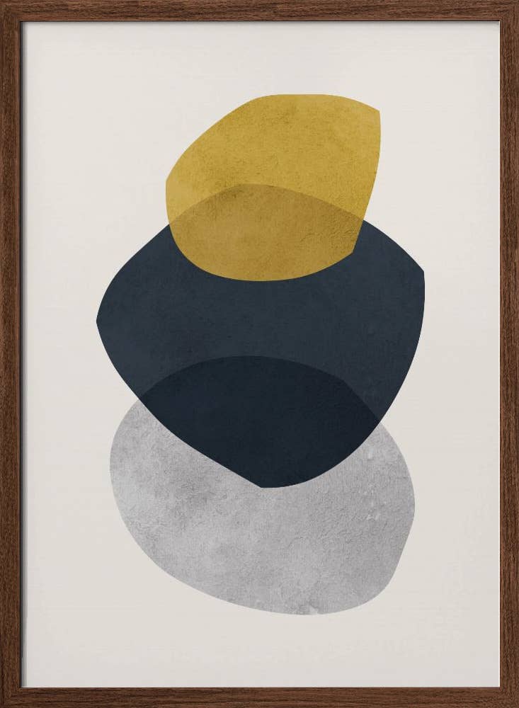 "Expressionist shape" Wall Art