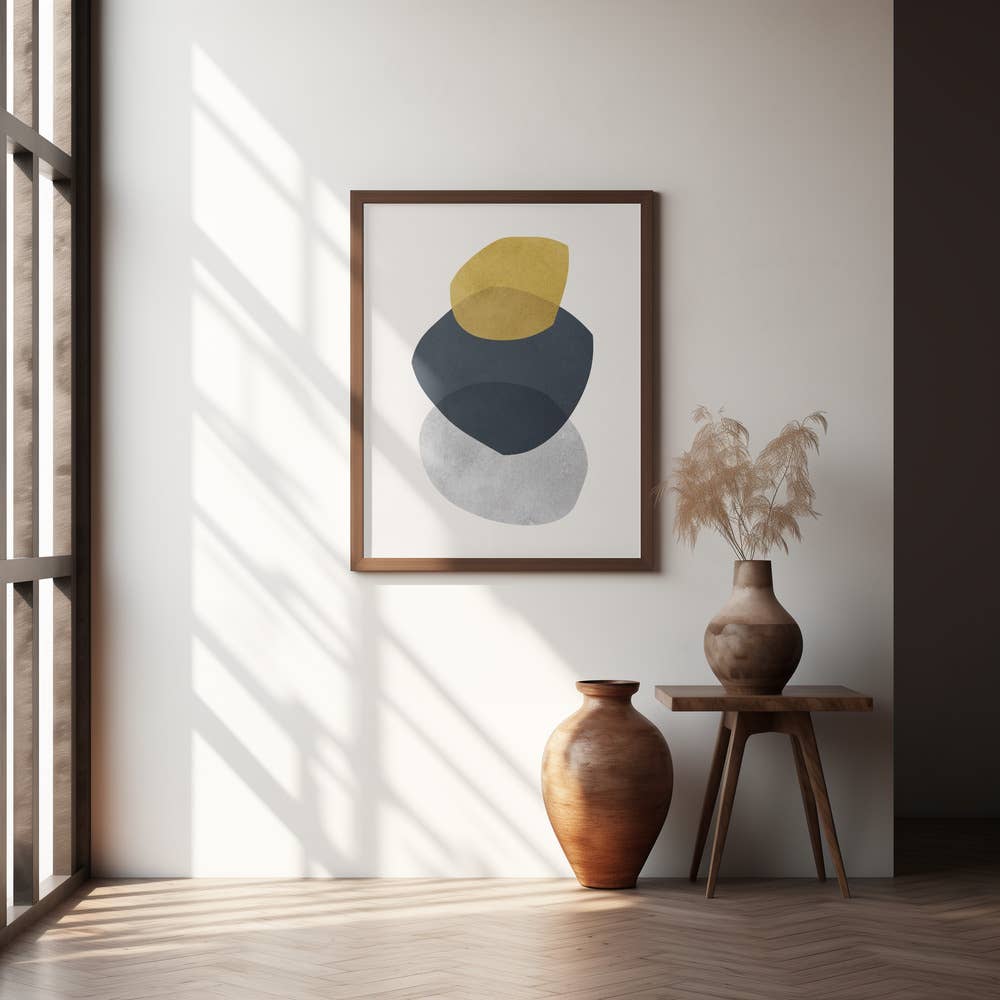"Expressionist shape" Wall Art