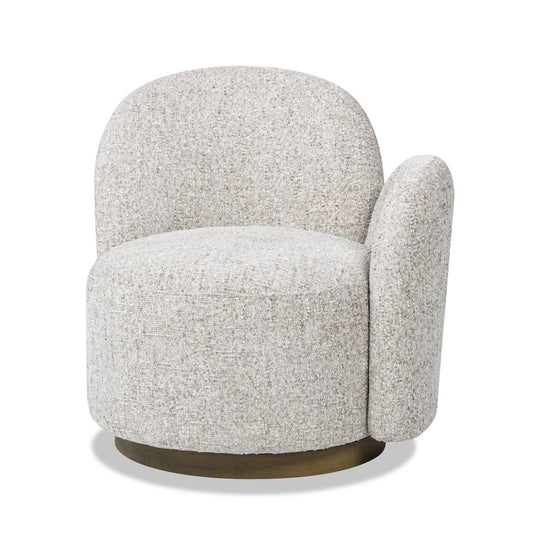 Duo 31.5" RAF One-Arm Swivel Accent Chair