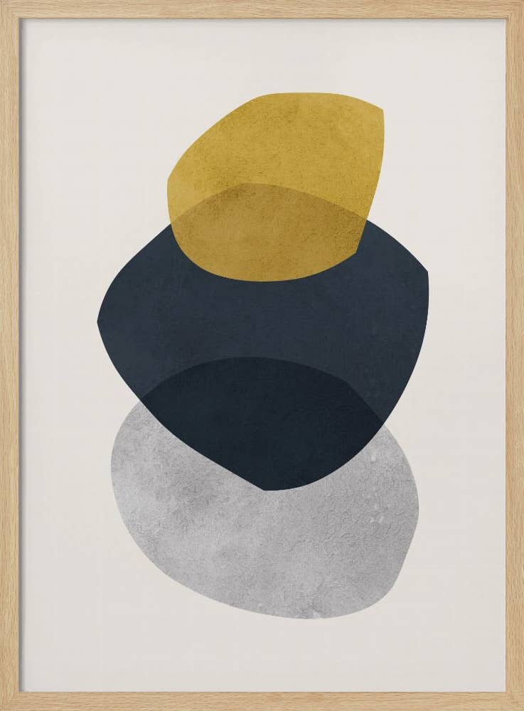 "Expressionist shape" Wall Art