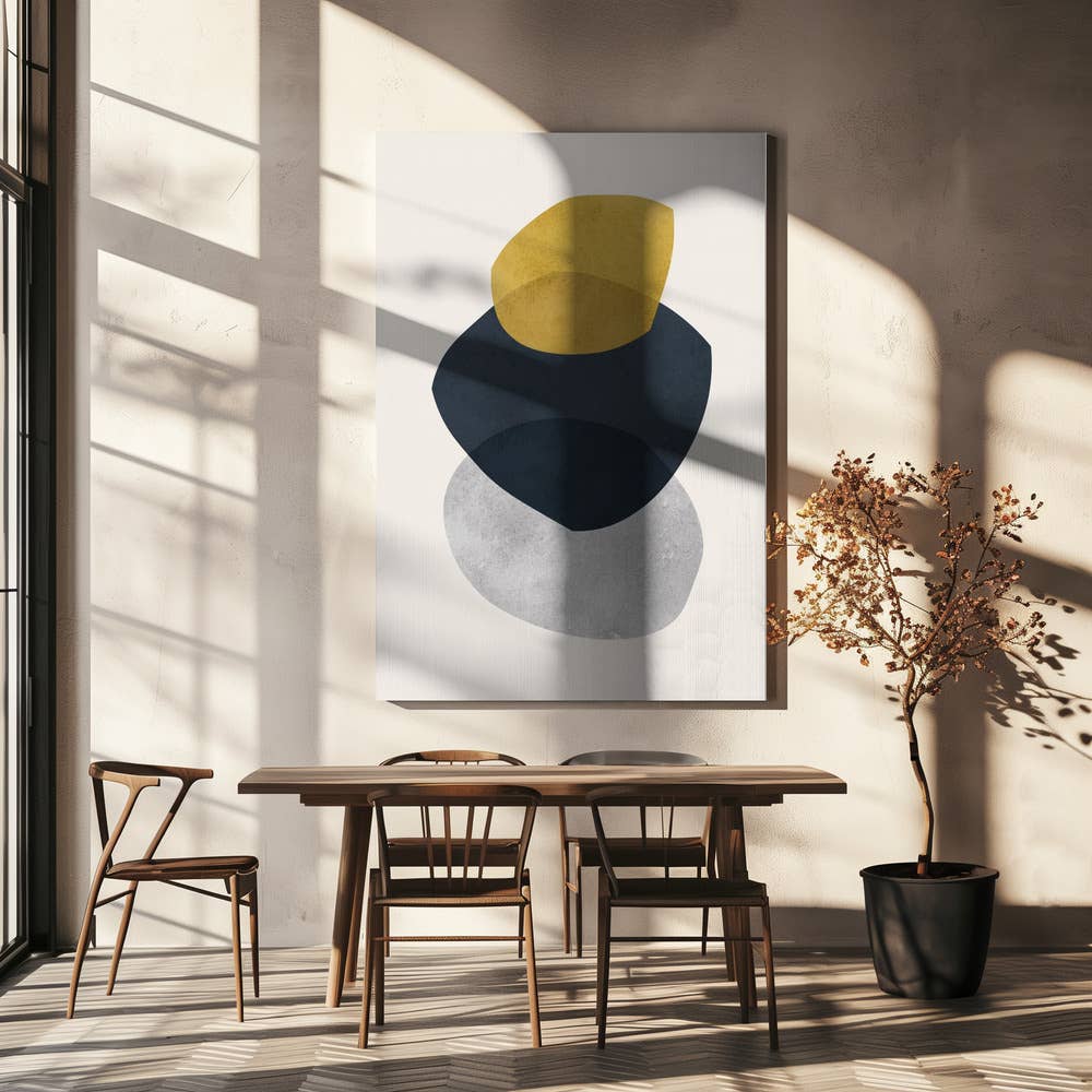 "Expressionist shape" Wall Art