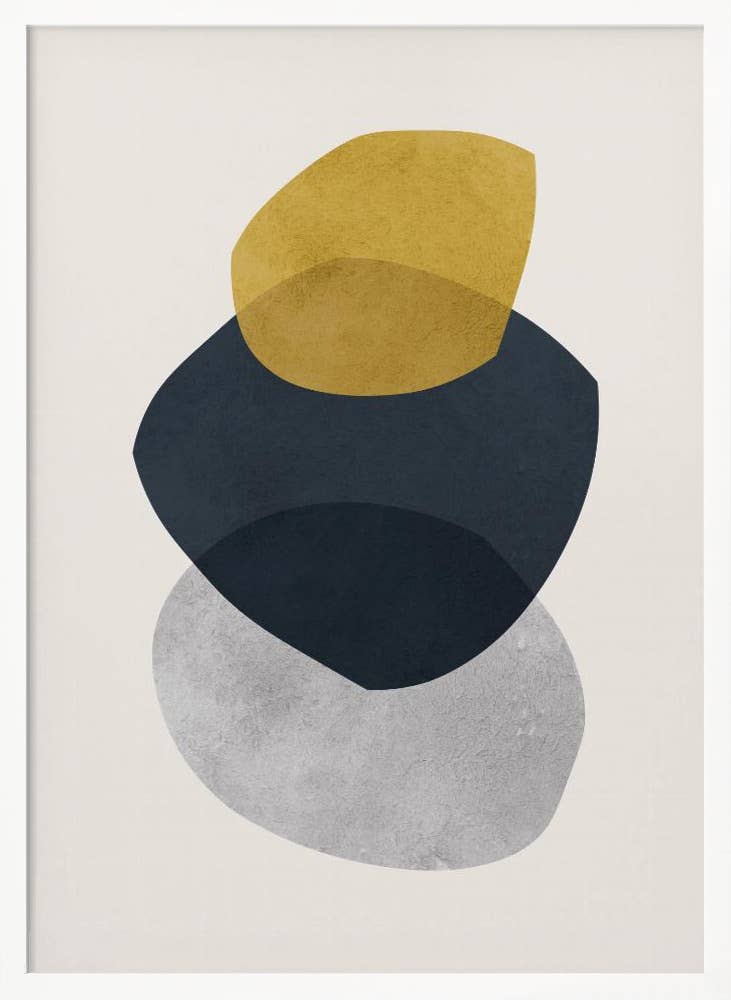 "Expressionist shape" Wall Art