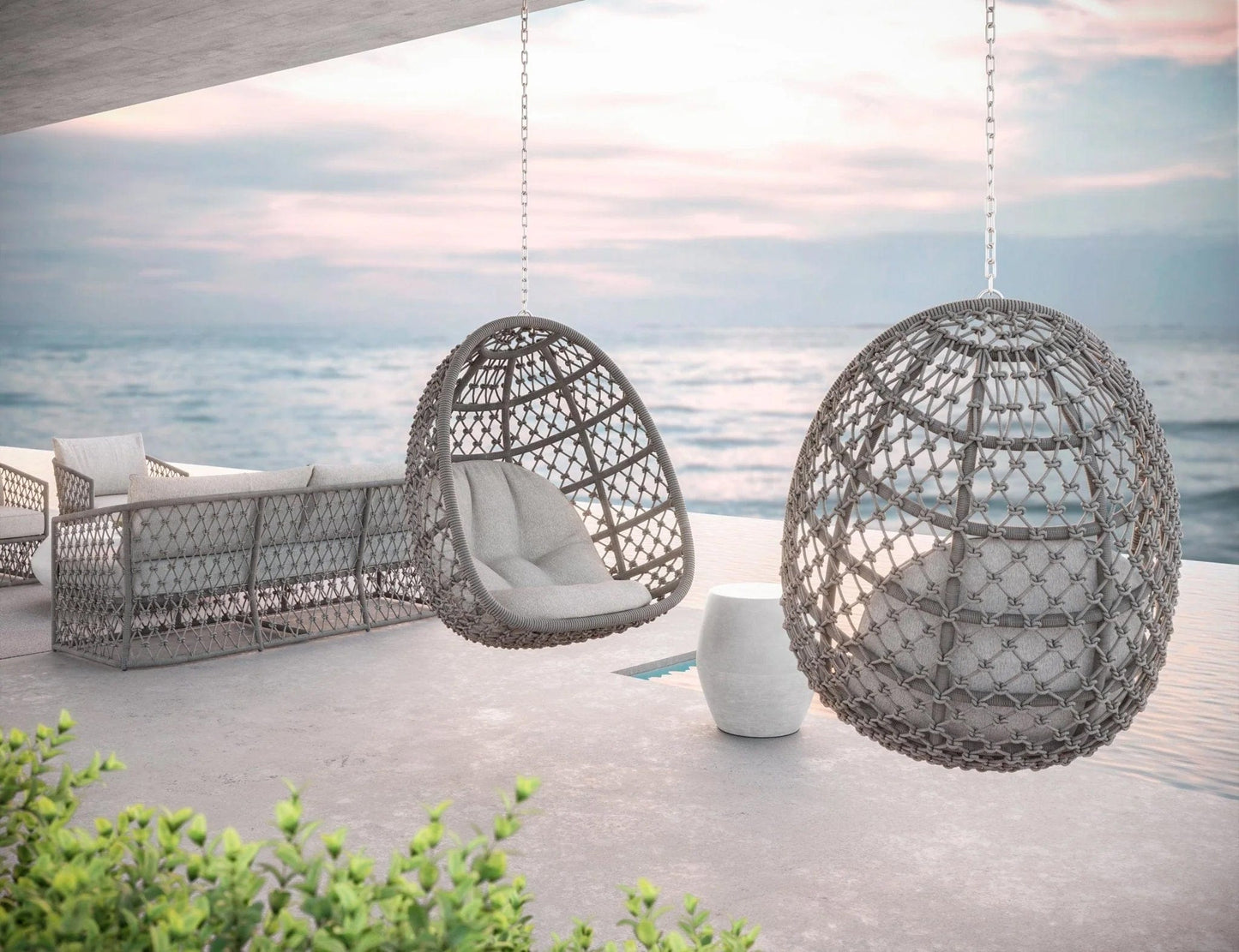 Azzurro Living Amelia Hanging Chair Furniture