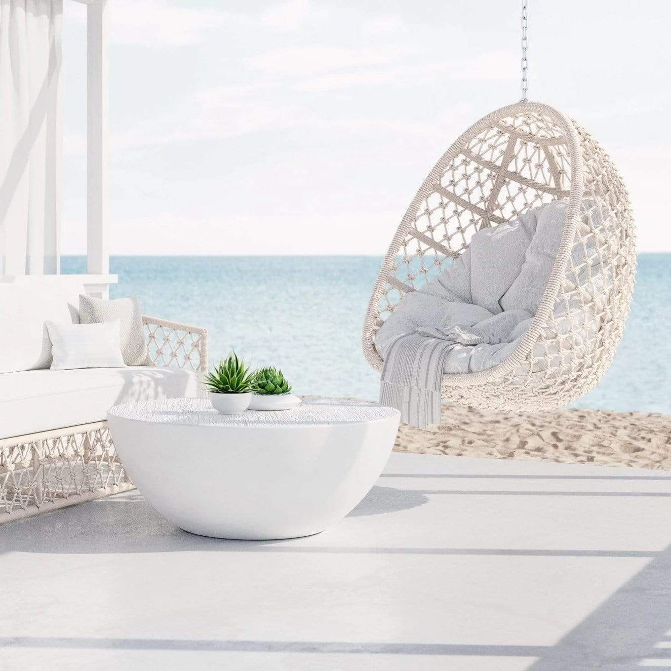 Azzurro Living Amelia Hanging Chair Furniture azzurro-AME-R06HC-AZ-HCS-AME-HCSP13
