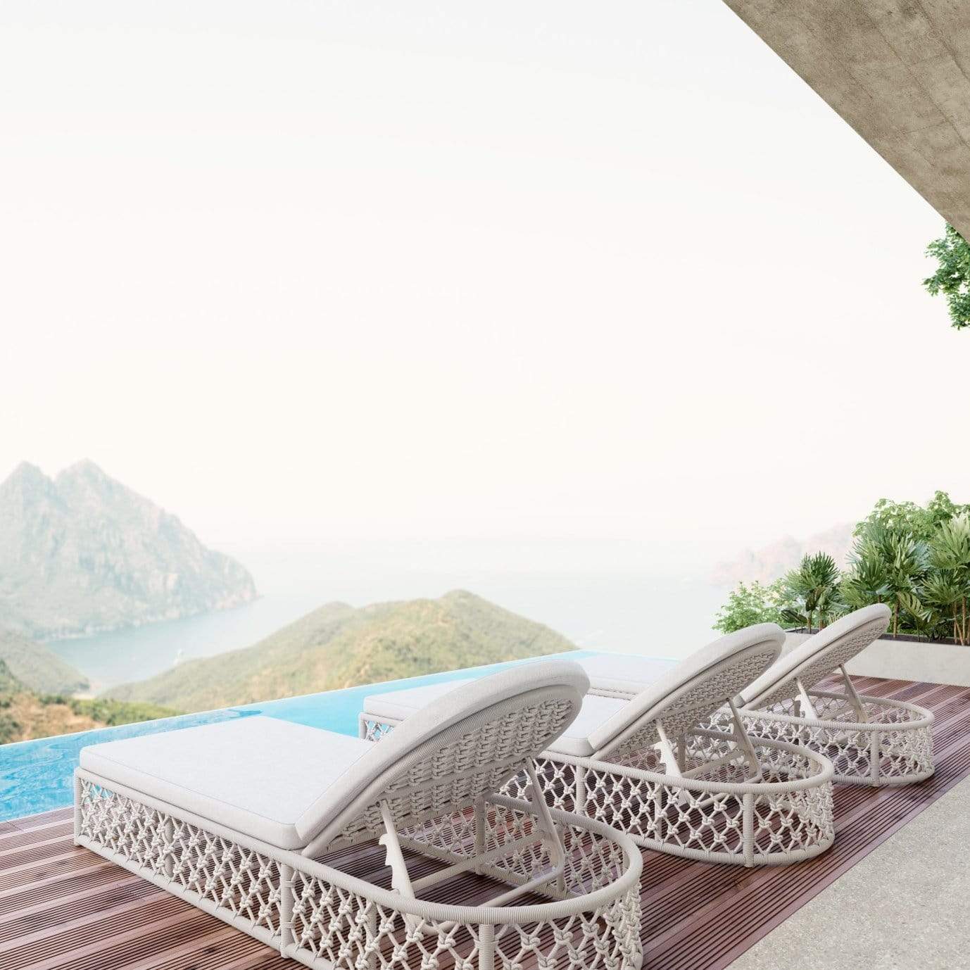 Azzurro Living Amelia Lounger Furniture azzurro-AME-R06L1-AME-LSP13