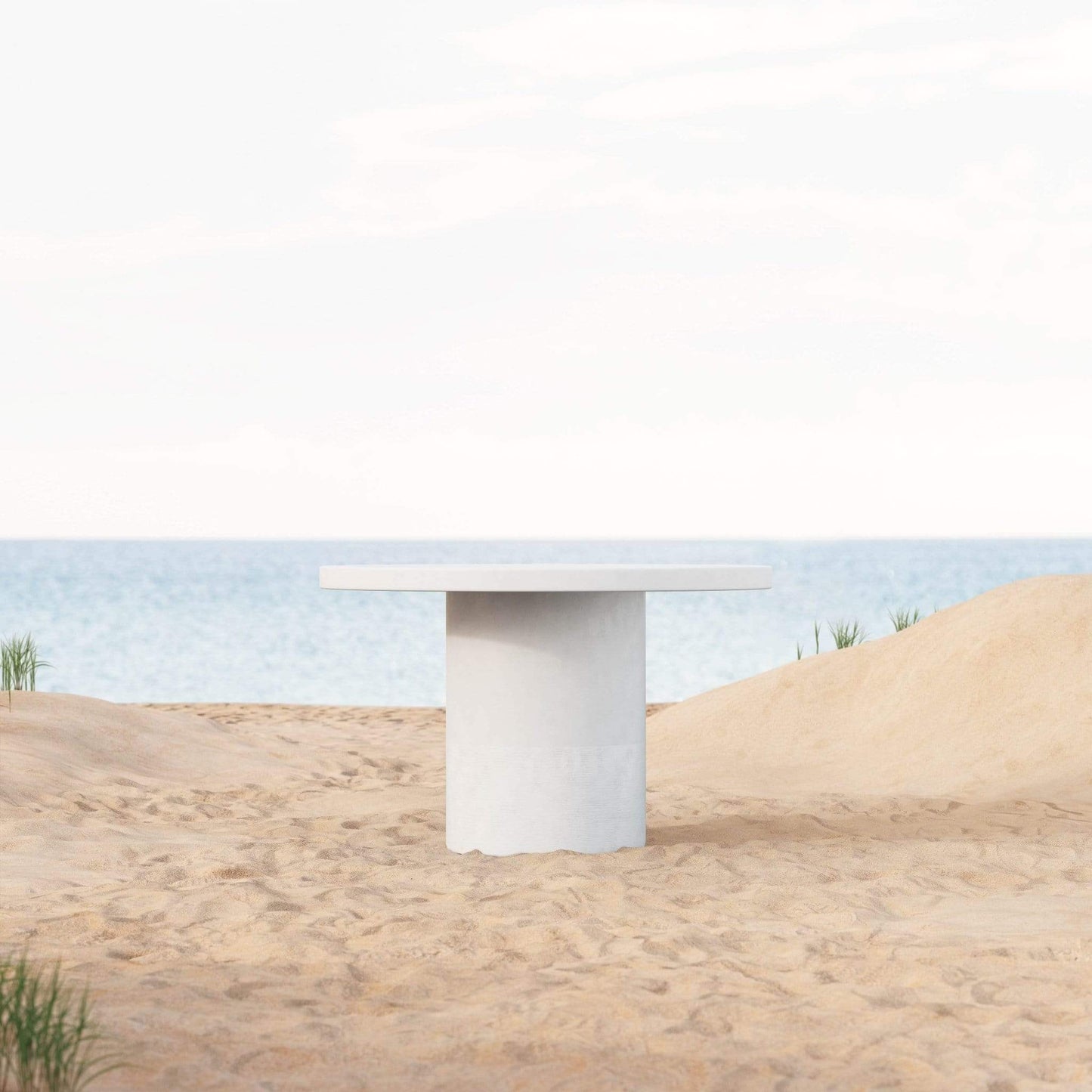 Azzurro Living Big Sur Round Dining Table Furniture azzurro-BSR-C11DTRD