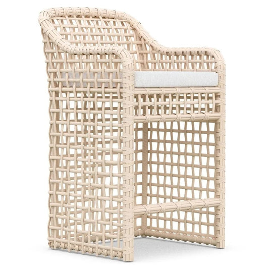 Azzurro Living Kiawah Outdoor Bar & Counter Stool Outdoor Furniture azzurro-KIA-W05BS-CU