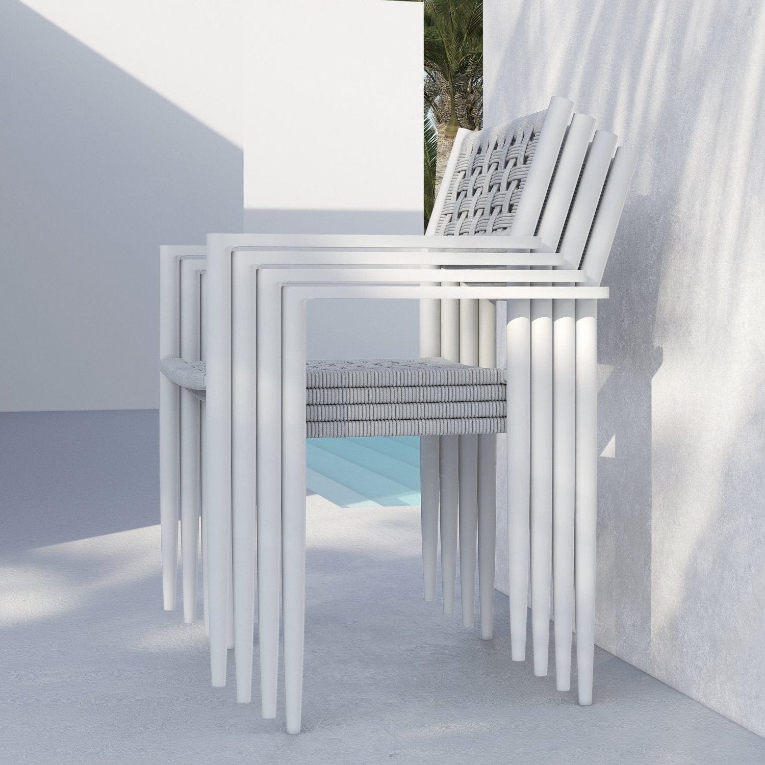 Azzurro Living Naples Dining Chair (Set of 2 or 4) Chairs