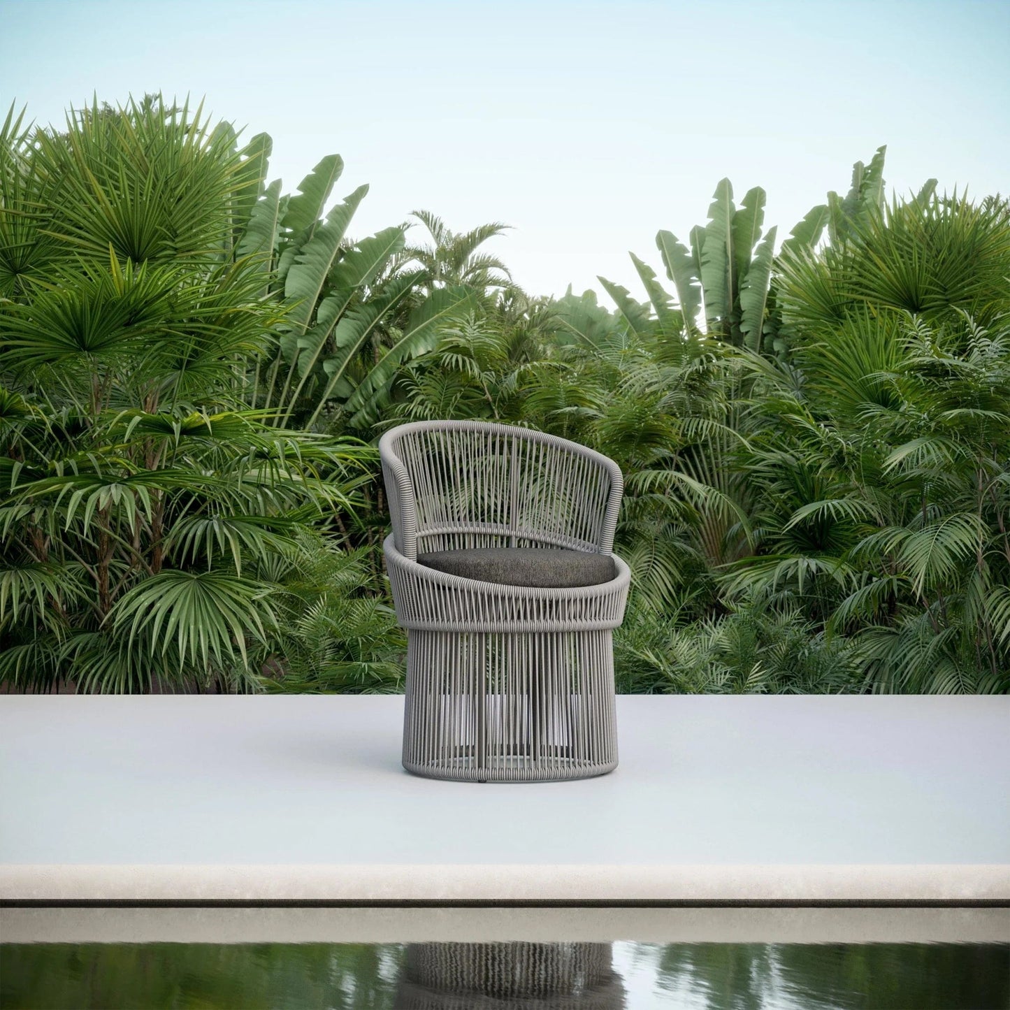 Azzurro Living Palma Outdoor Dining Chair Outdoor Furniture