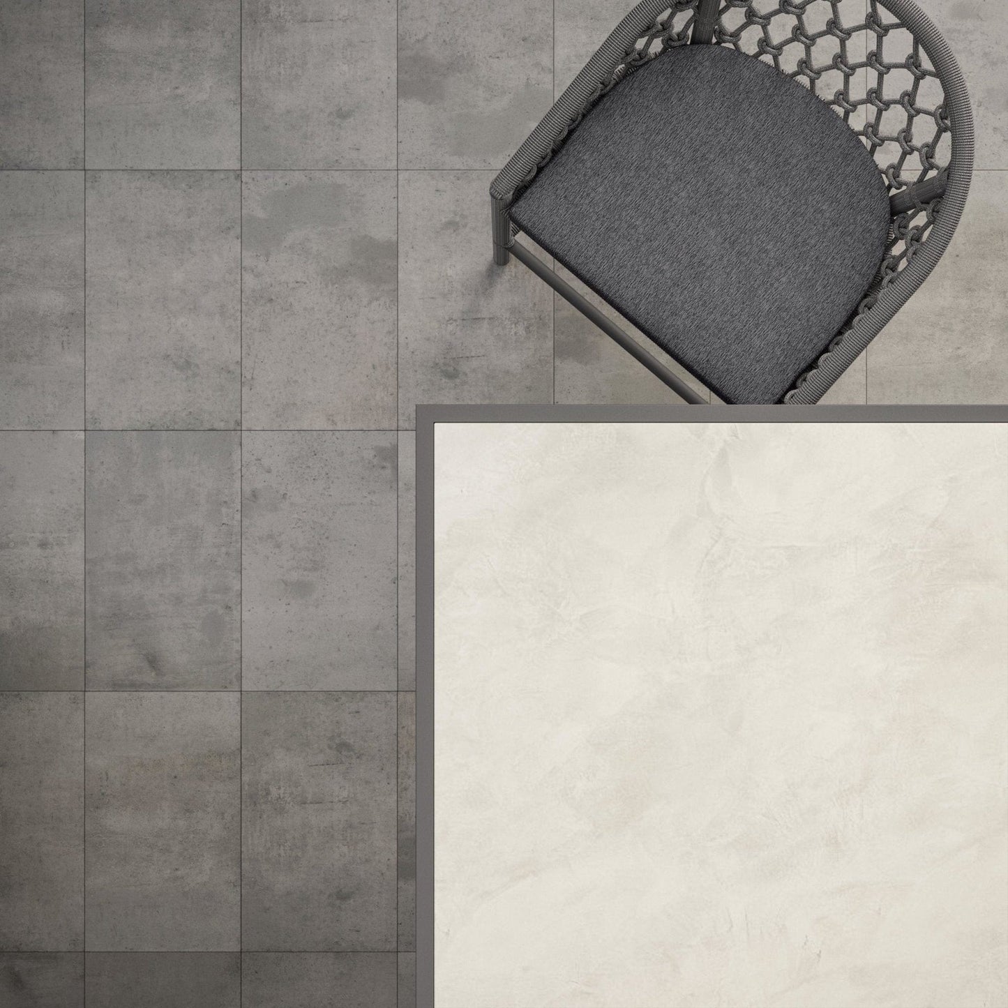 Azzurro Living Pavia Outdoor Dining Table - Charcoal Outdoor Furniture