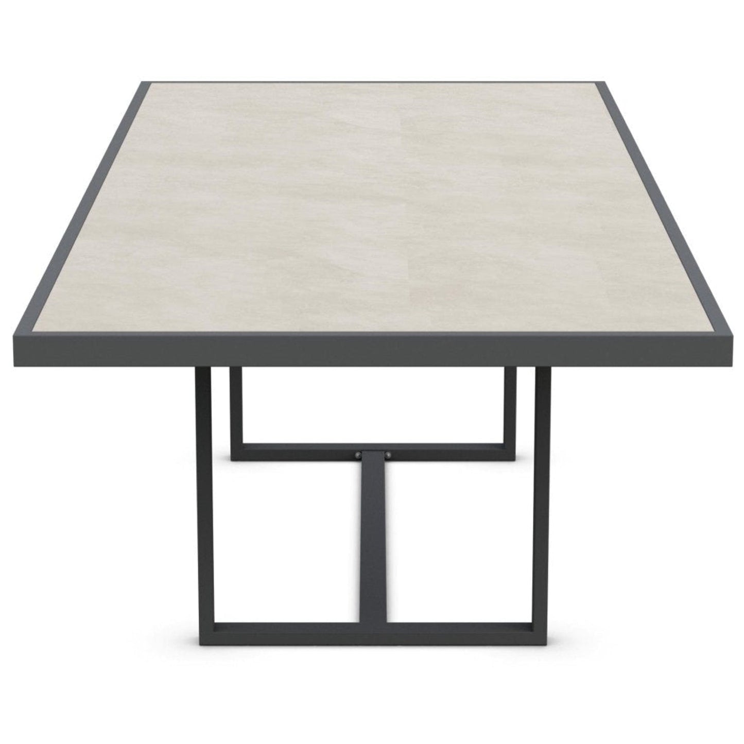 Azzurro Living Pavia Outdoor Dining Table - Charcoal Outdoor Furniture