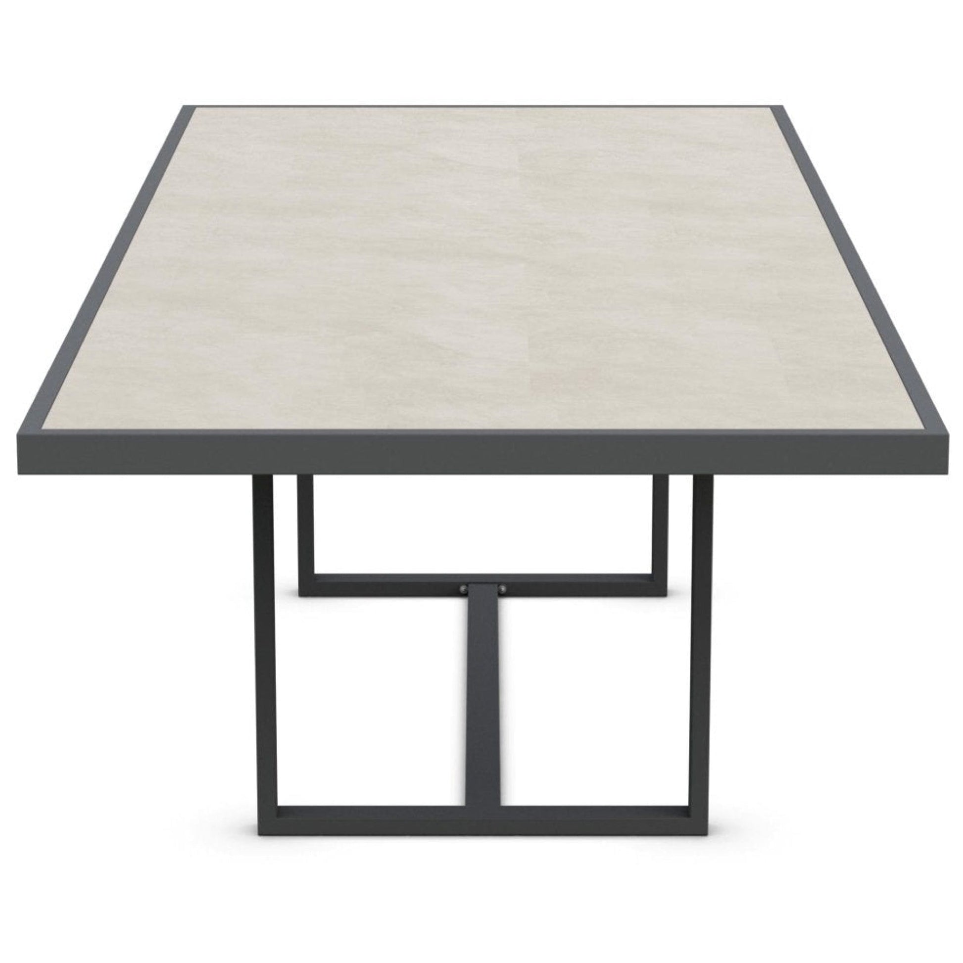Azzurro Living Pavia Outdoor Dining Table - Charcoal Outdoor Furniture