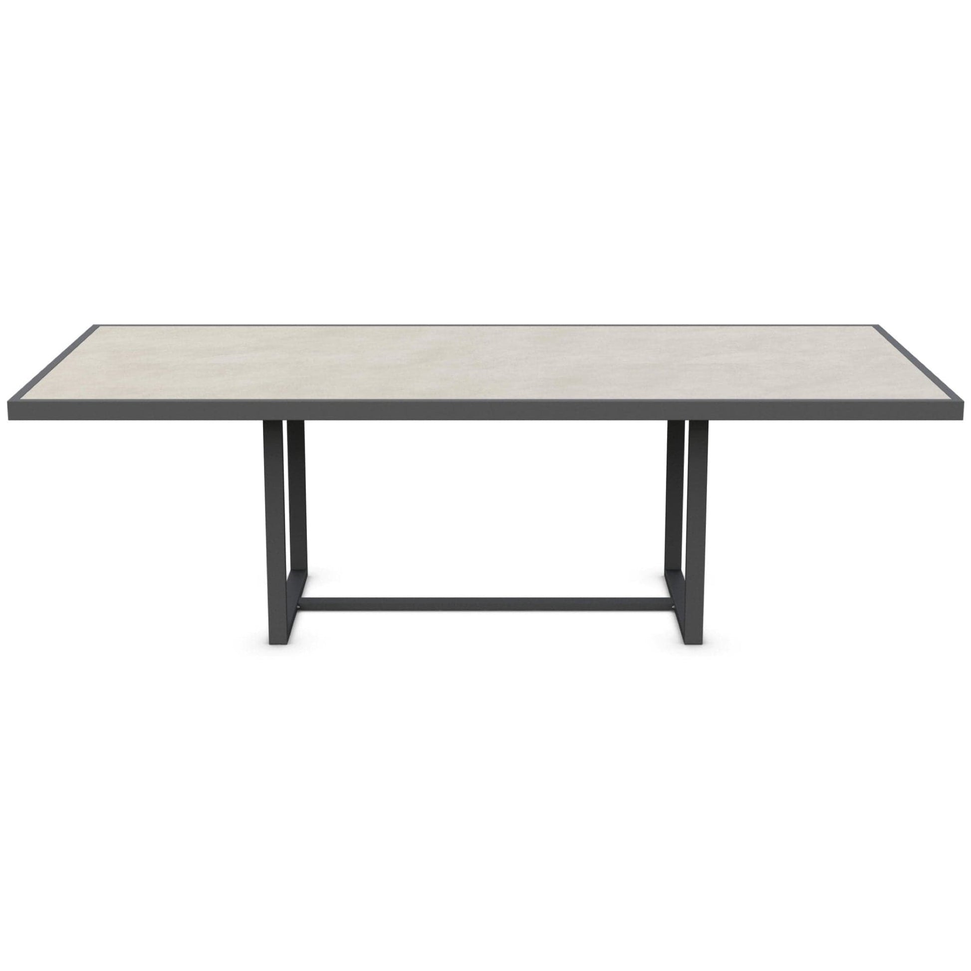 Azzurro Living Pavia Outdoor Dining Table - Charcoal Outdoor Furniture