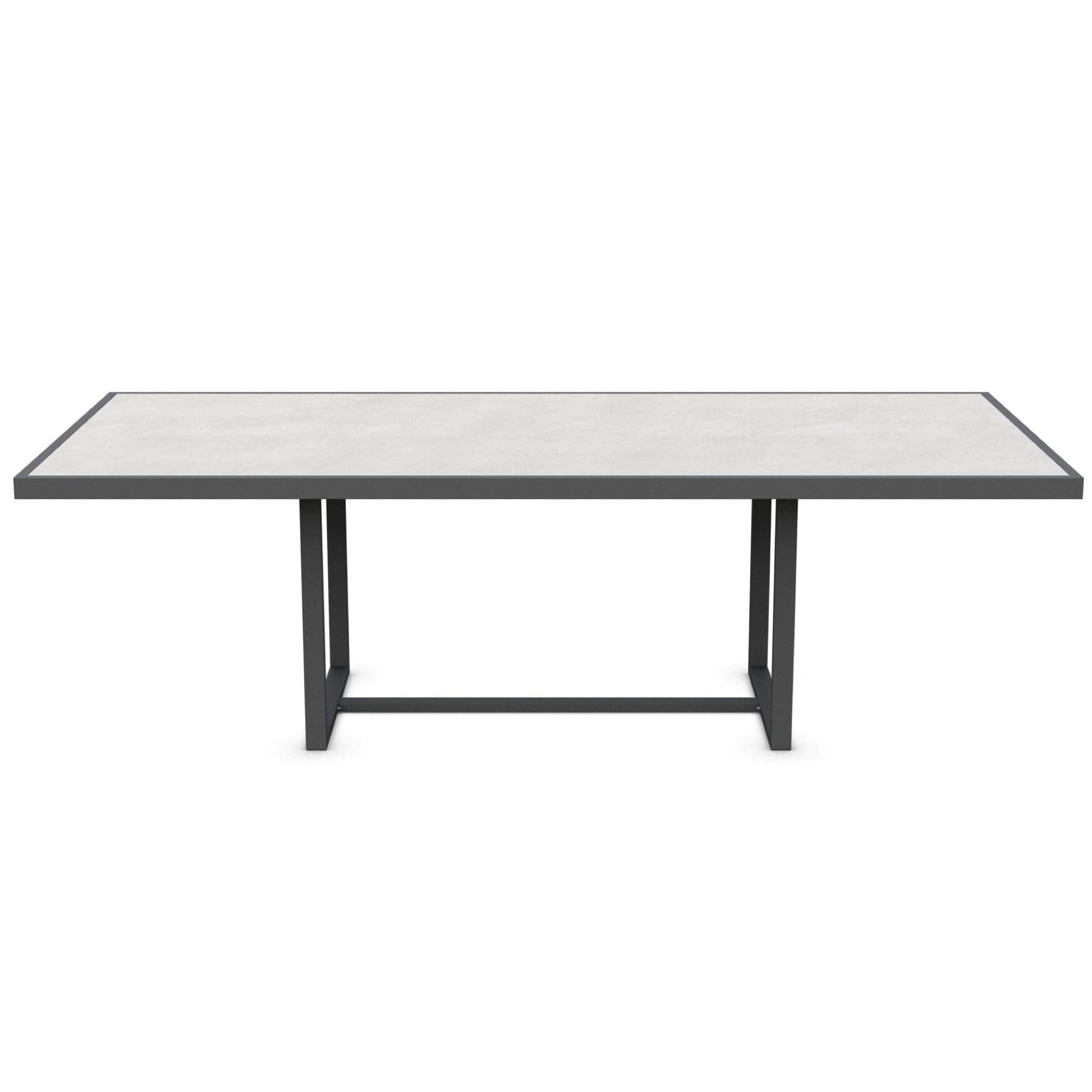 Azzurro Living Pavia Outdoor Dining Table - Charcoal Outdoor Furniture