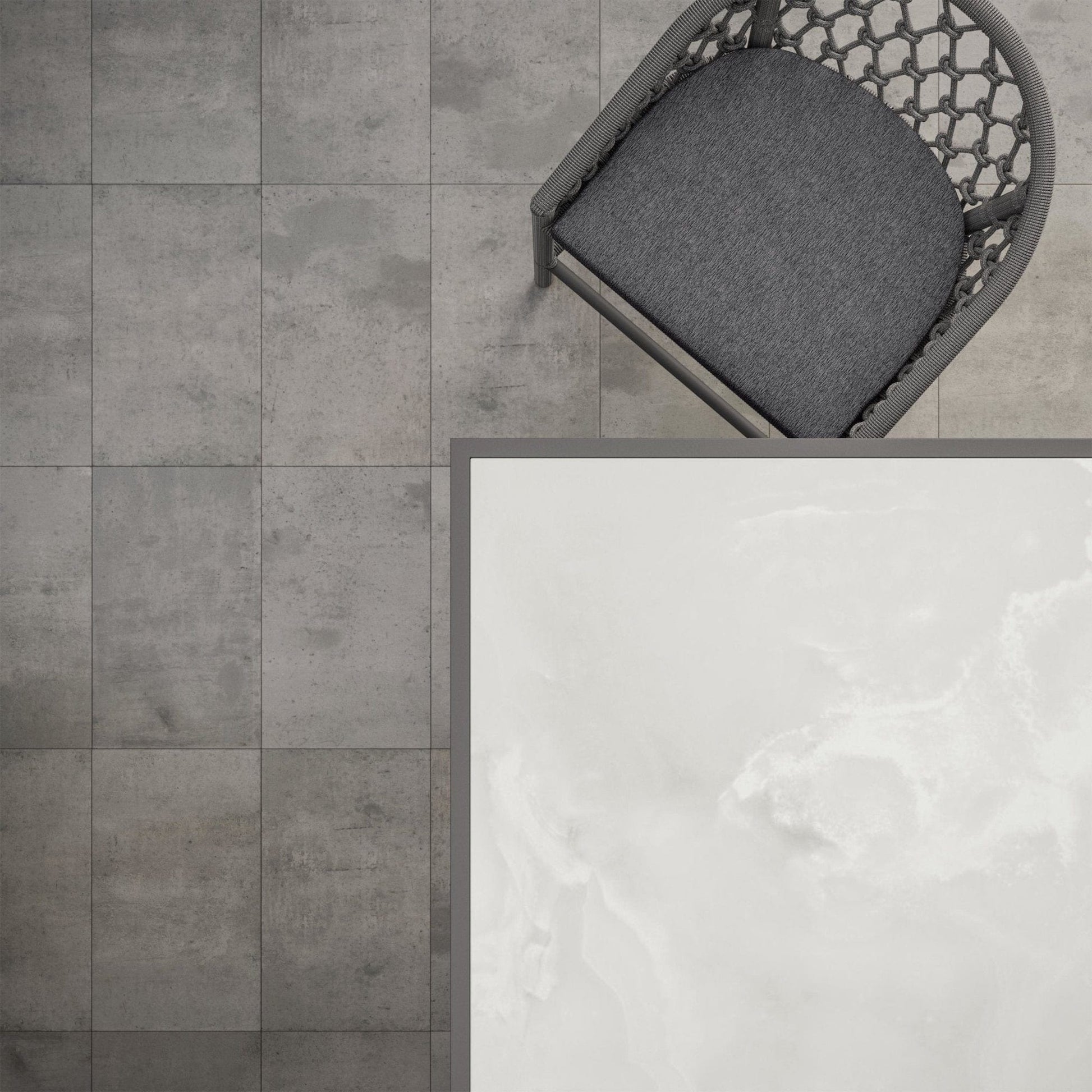 Azzurro Living Pavia Outdoor Dining Table - Charcoal Outdoor Furniture