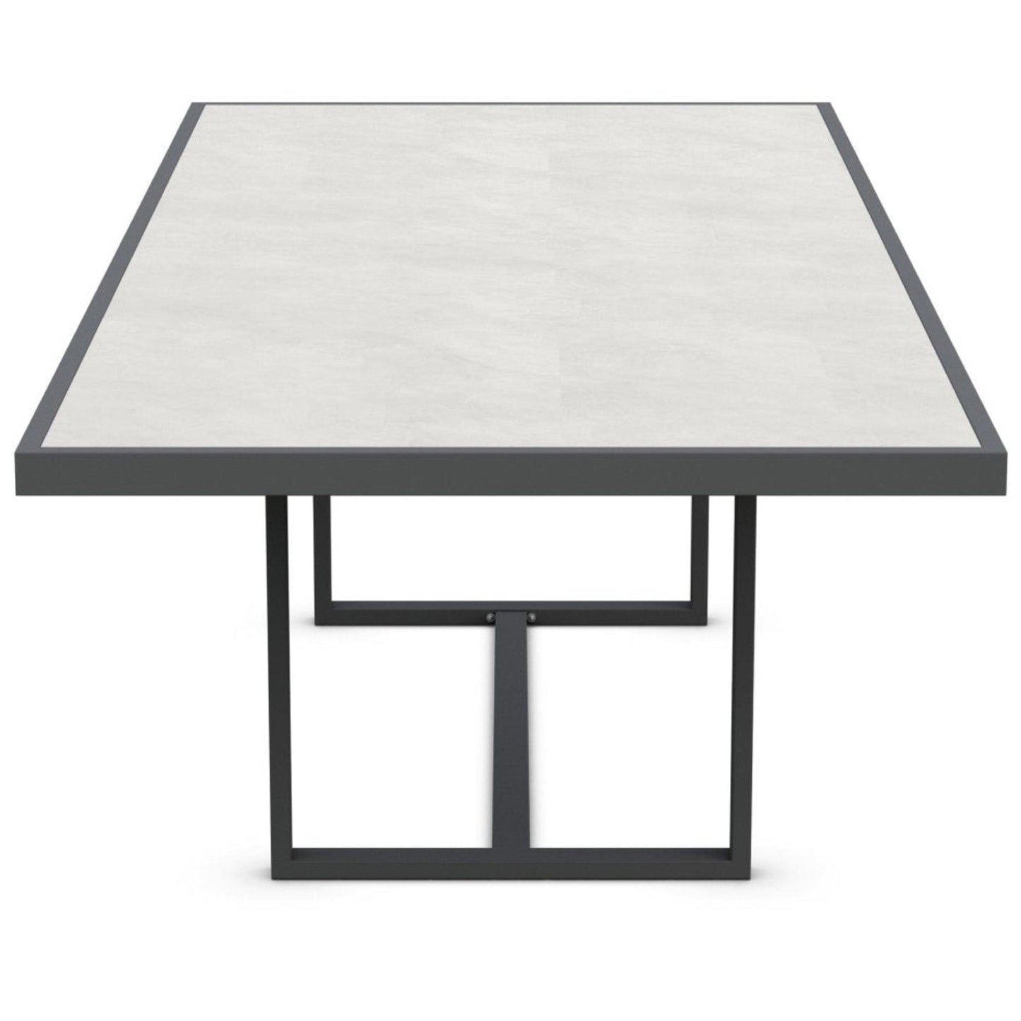 Azzurro Living Pavia Outdoor Dining Table - Charcoal Outdoor Furniture
