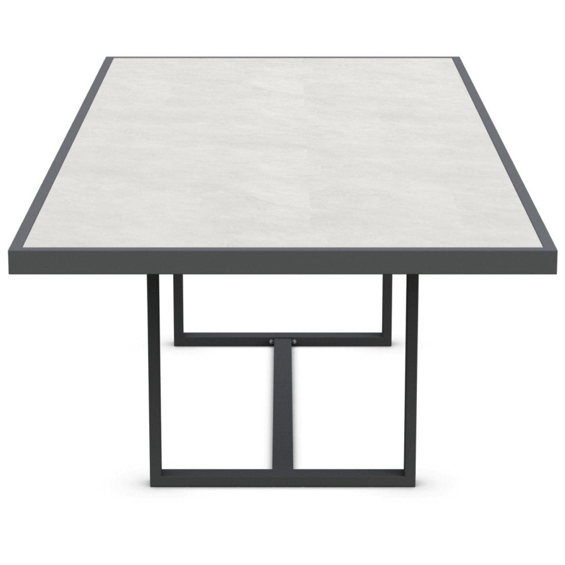 Azzurro Living Pavia Outdoor Dining Table - Charcoal Outdoor Furniture