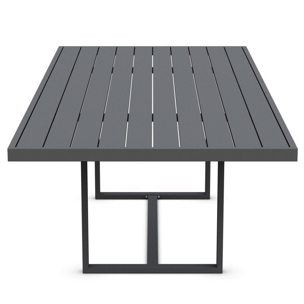 Azzurro Living Pavia Outdoor Dining Table - Charcoal Outdoor Furniture