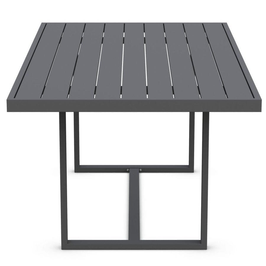 Azzurro Living Pavia Outdoor Dining Table - Charcoal Outdoor Furniture