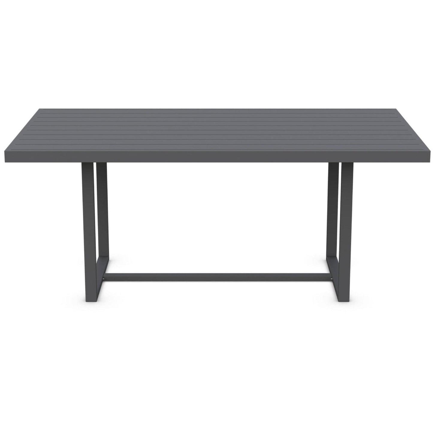 Azzurro Living Pavia Outdoor Dining Table - Charcoal Outdoor Furniture azzuro-PAV-A16DTRC