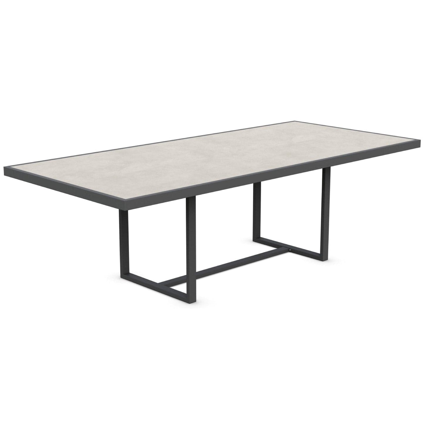 Azzurro Living Pavia Outdoor Dining Table - Charcoal Outdoor Furniture azzurro-PAV-A16DT96-DEK