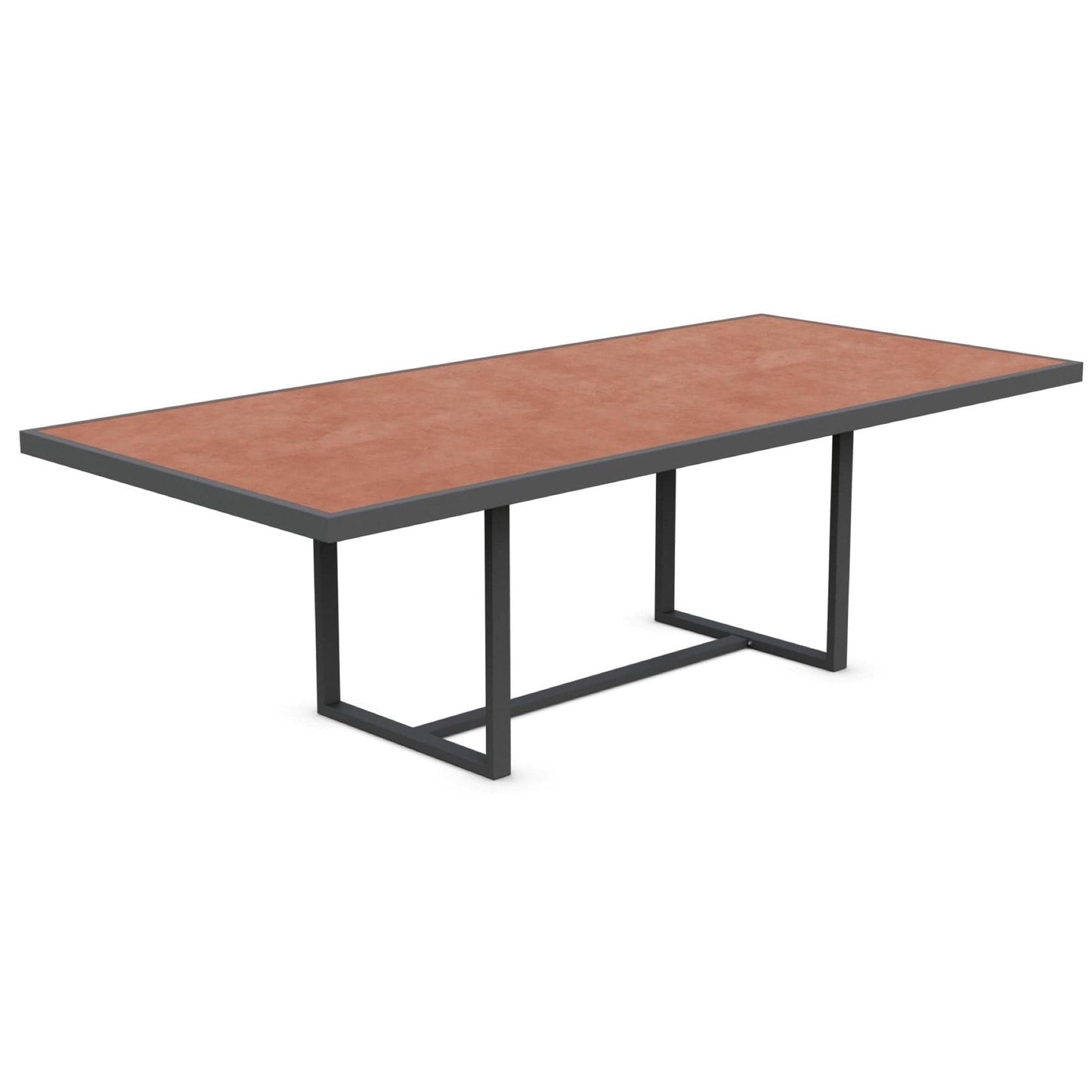 Azzurro Living Pavia Outdoor Dining Table - Charcoal Outdoor Furniture azzurro-PAV-A16DT96-DEK