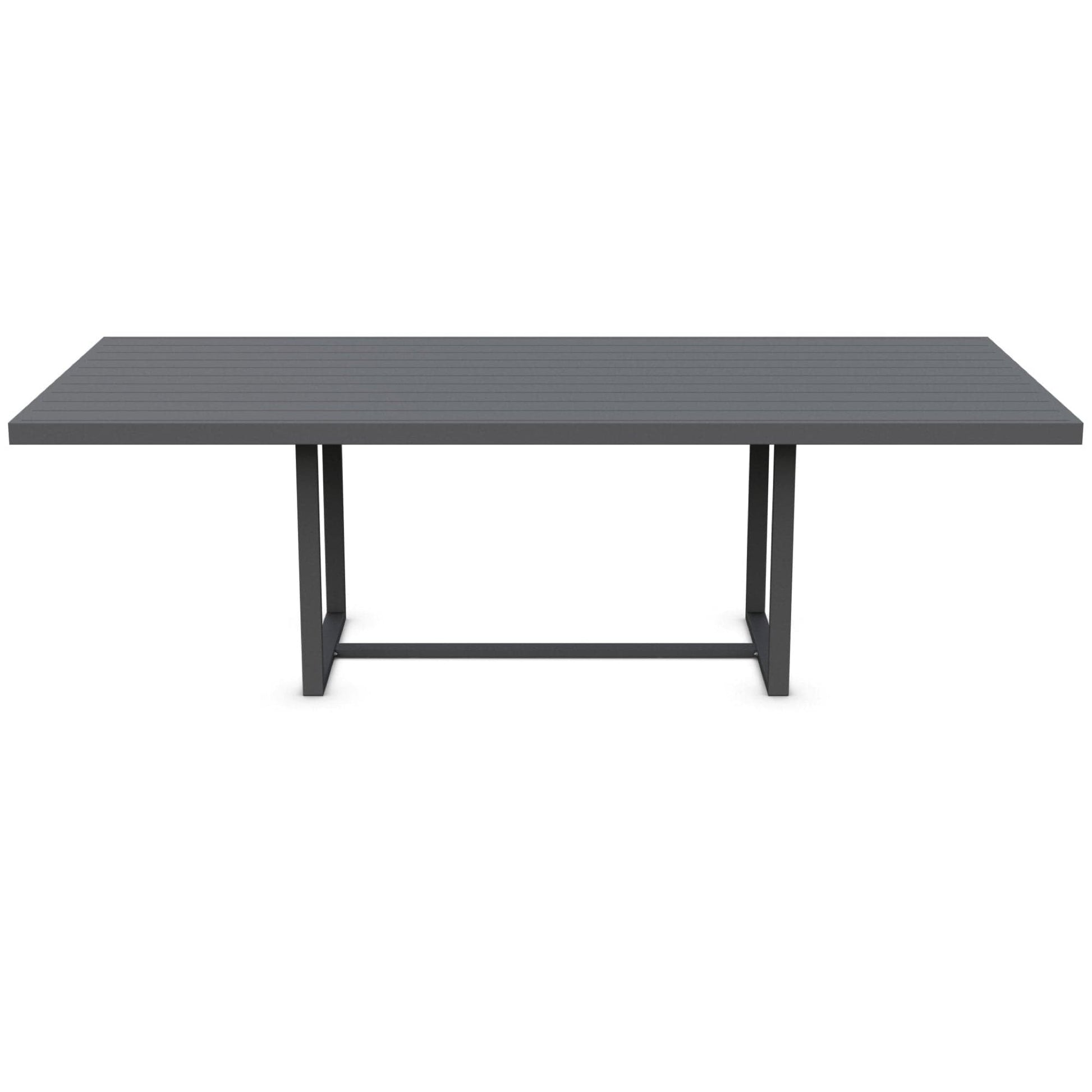 Azzurro Living Pavia Outdoor Dining Table - Charcoal Outdoor Furniture azzurro-PAV-A16DTRC96