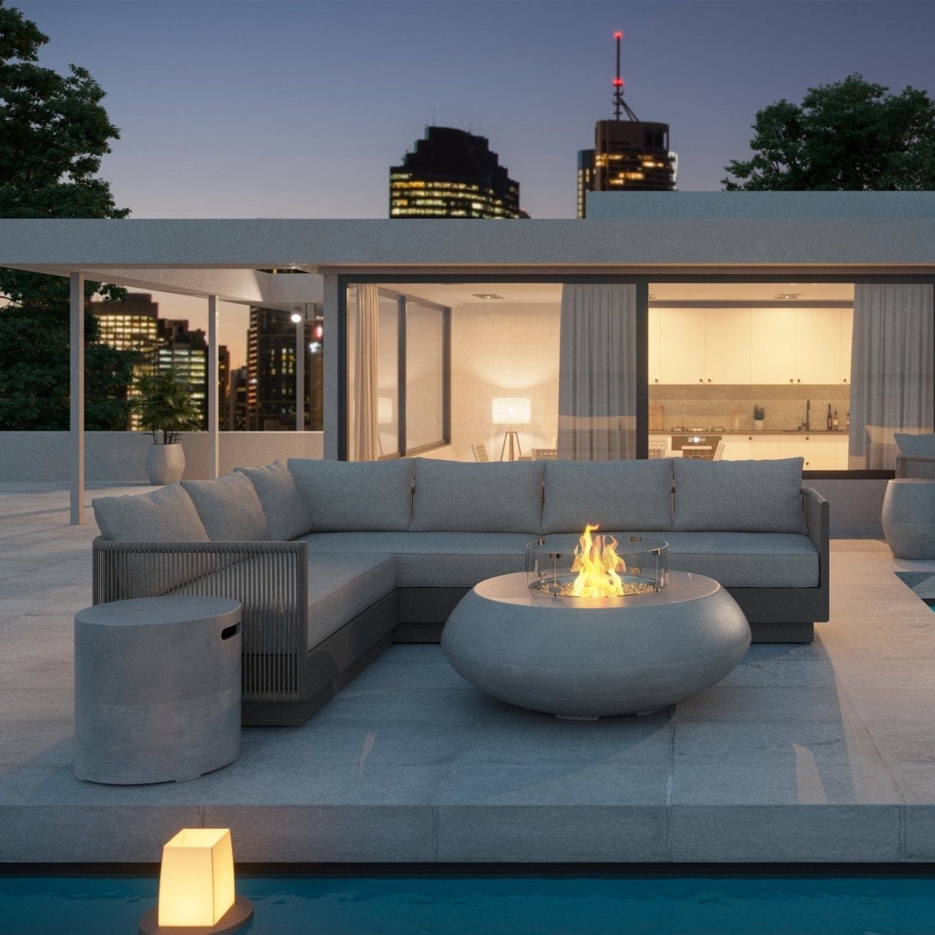 Azzurro Living Porto Outdoor Sectional Outdoor Furniture