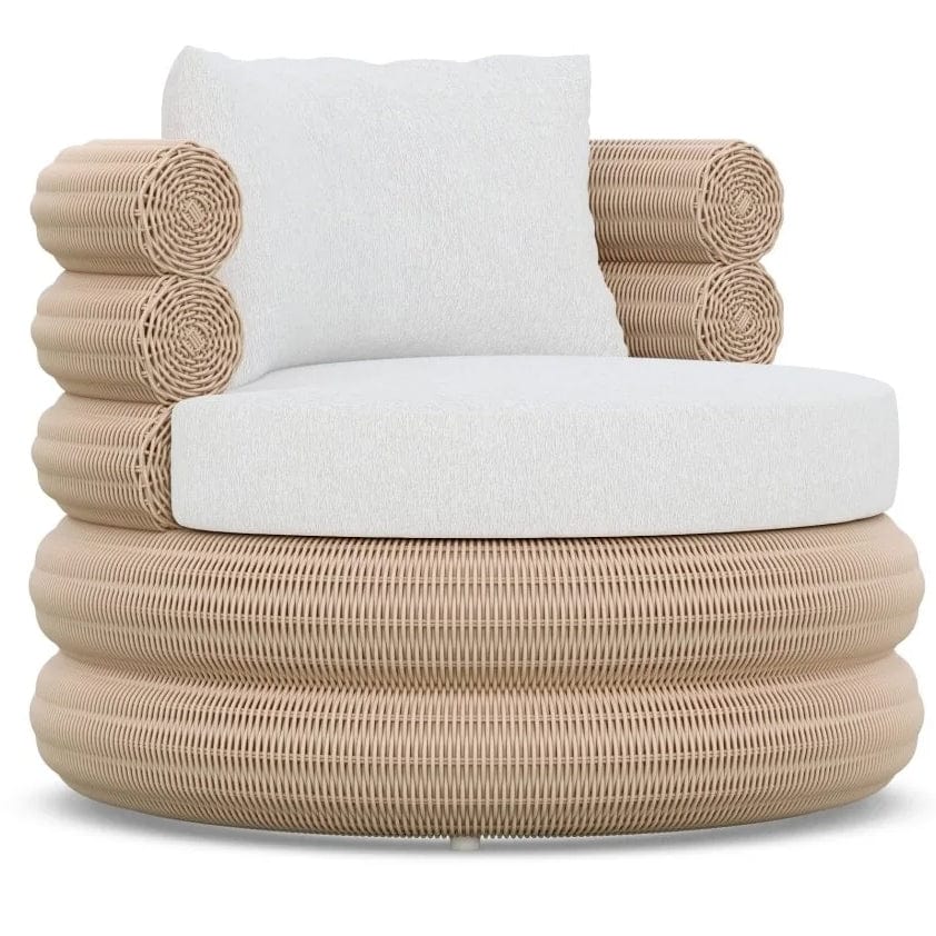 Azzurro Living Texoma Outdoor Club Chair Outdoor Furniture azzurro-TEX-W05S1S-CU