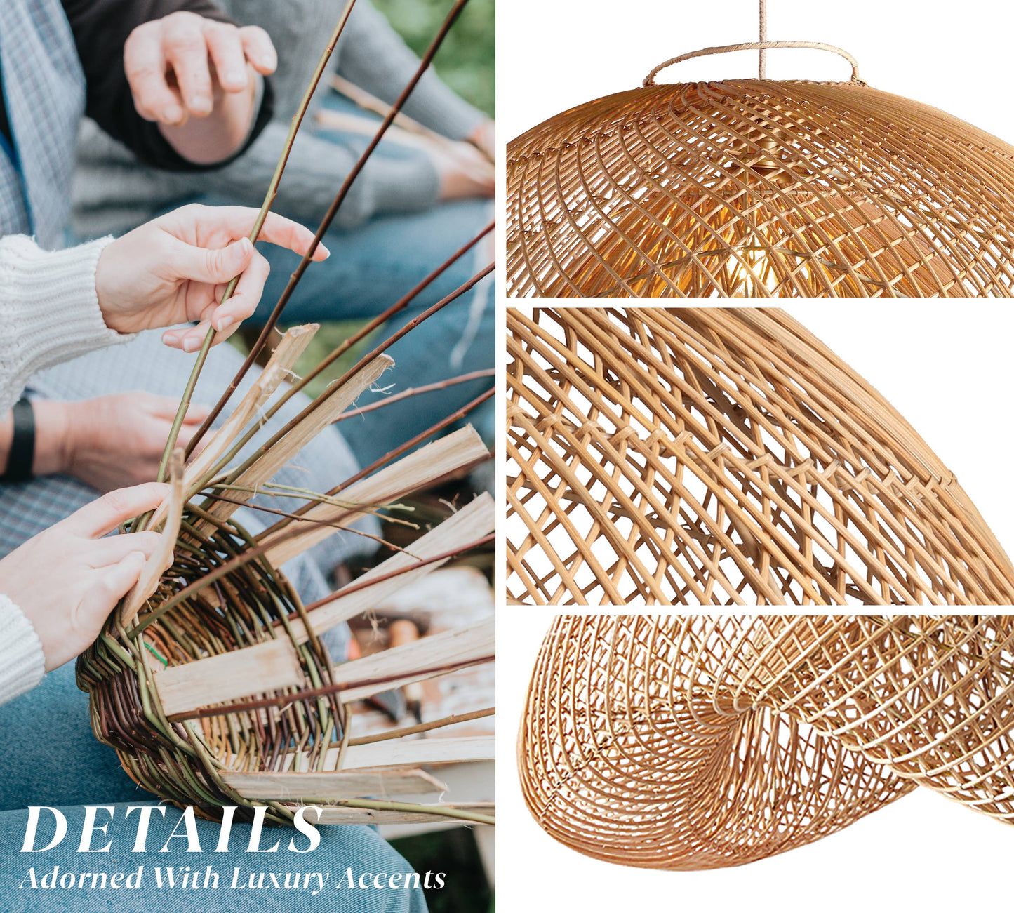 Sepherina Rattan Pendant Light