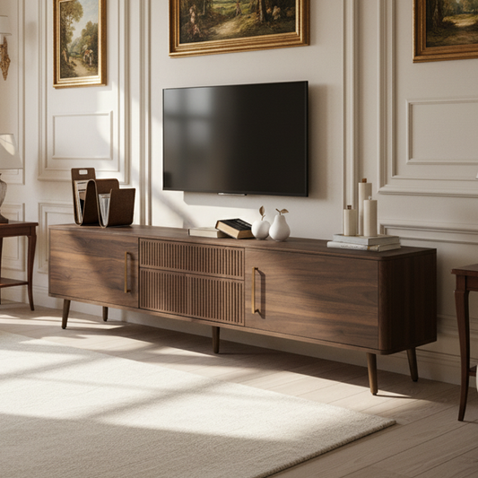 TV Stand with 2 Drawers (for TV up to 80")