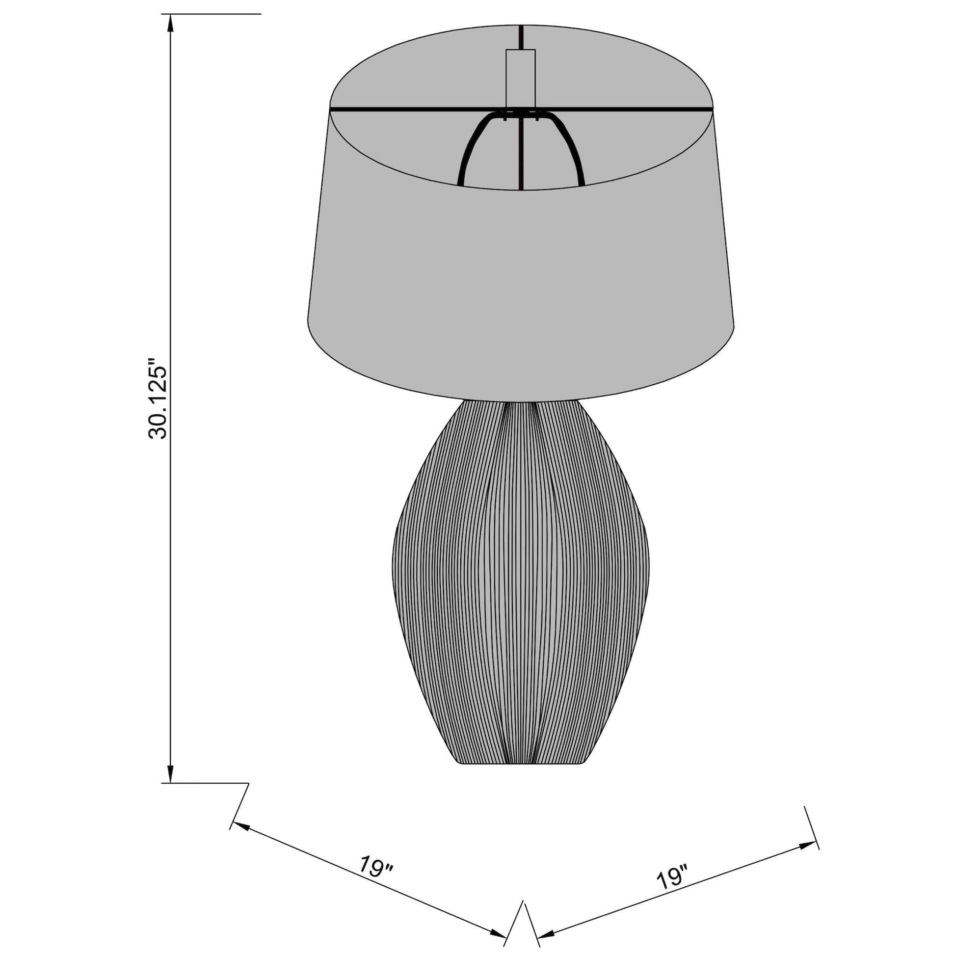 BRIGHT Jericho Table Lamp Table Lamps surya-JHO-001