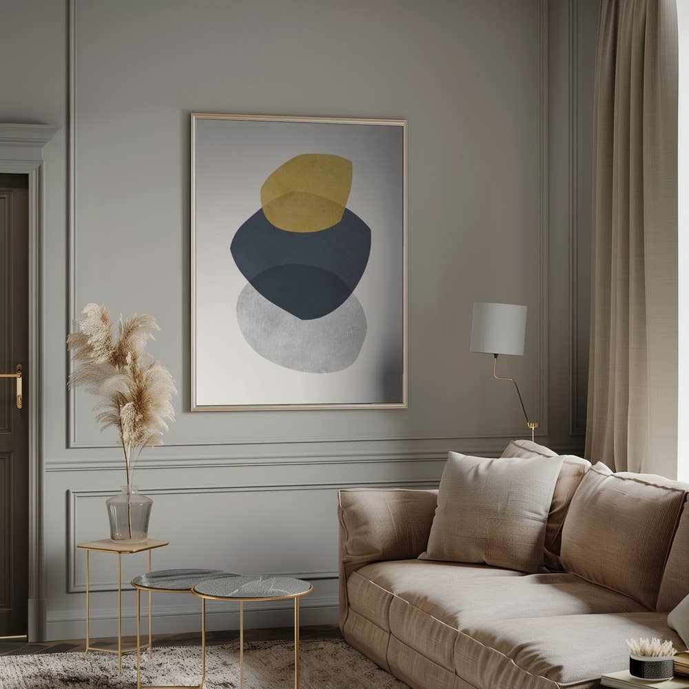 "Expressionist shape" Wall Art