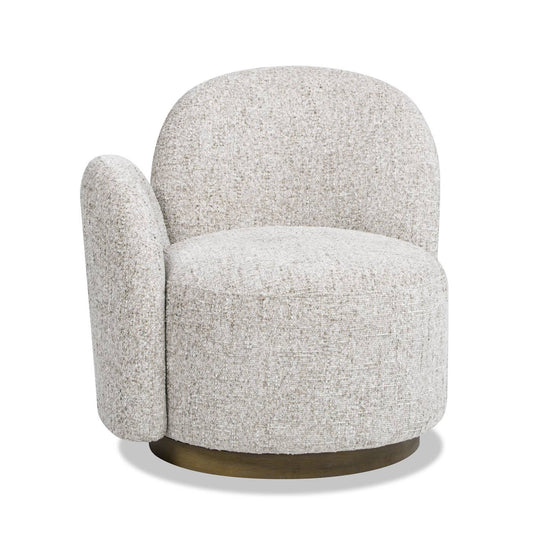 Duo 31.5" LAF One-Arm Swivel Accent Chair