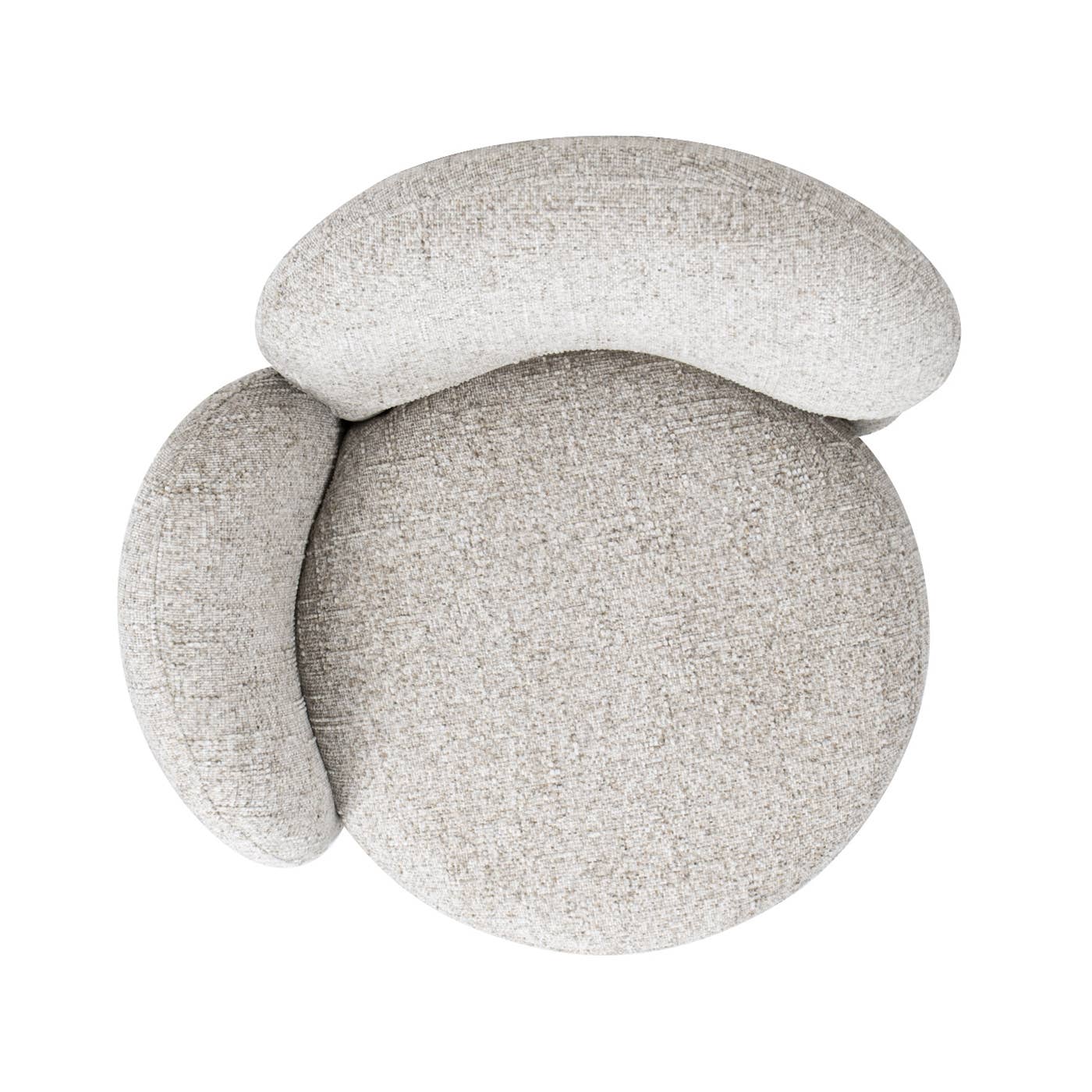 Duo 31.5" LAF One-Arm Swivel Accent Chair