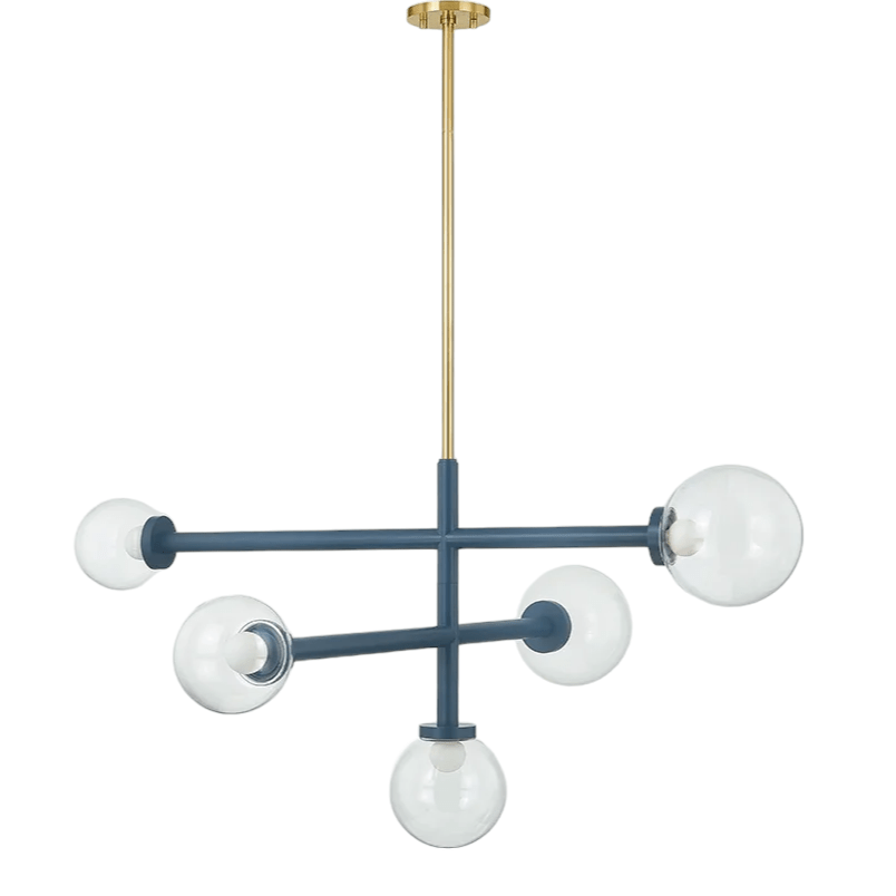 Mitzi Sia Chandelier Chandeliers mitzi-H883805-AGB/SBL