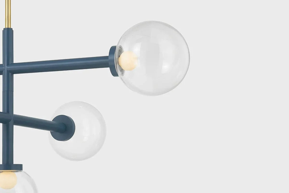 Mitzi Sia Chandelier Chandeliers mitzi-H883805-AGB/SBL