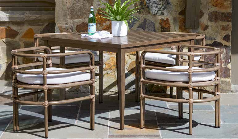 Summer Classics Brookings Outdoor Square Dining Table Outdoor Furniture