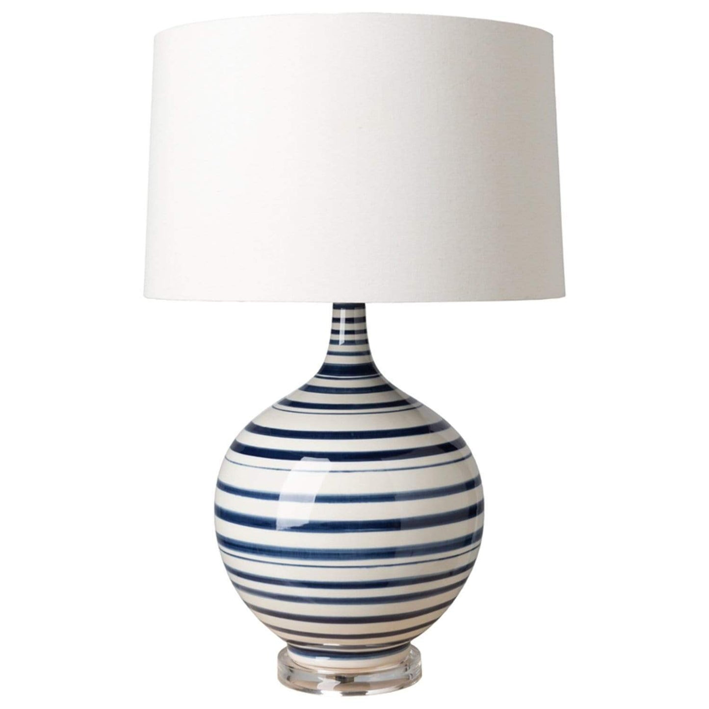 Surya Tideline Table Lamp - Navy Lighting surya-TIL-101 00888473631729