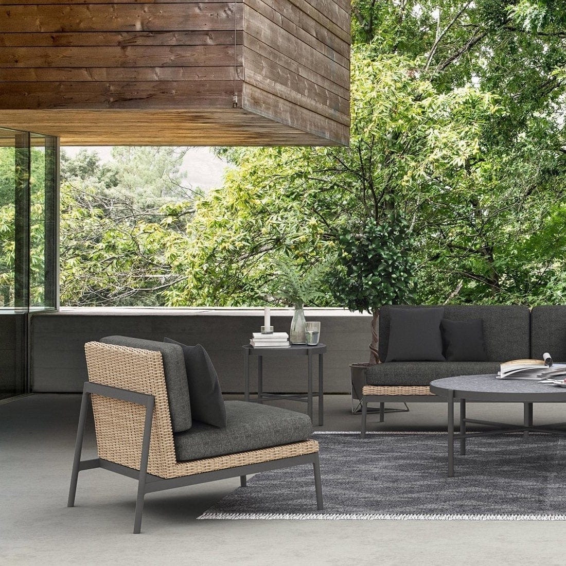 Terra Club Chair Accent Chair TER-W03S1-CU