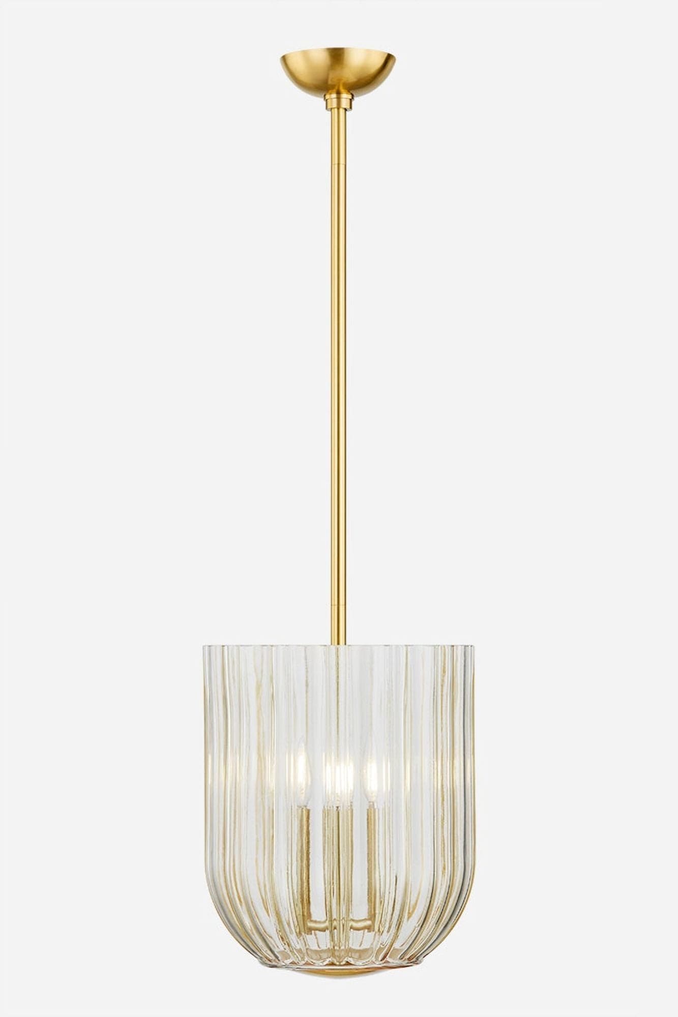 Zoe Feldman x Mitzi Cece Lantern Dome Pendants mitzi-H892703-AGB 806134931377